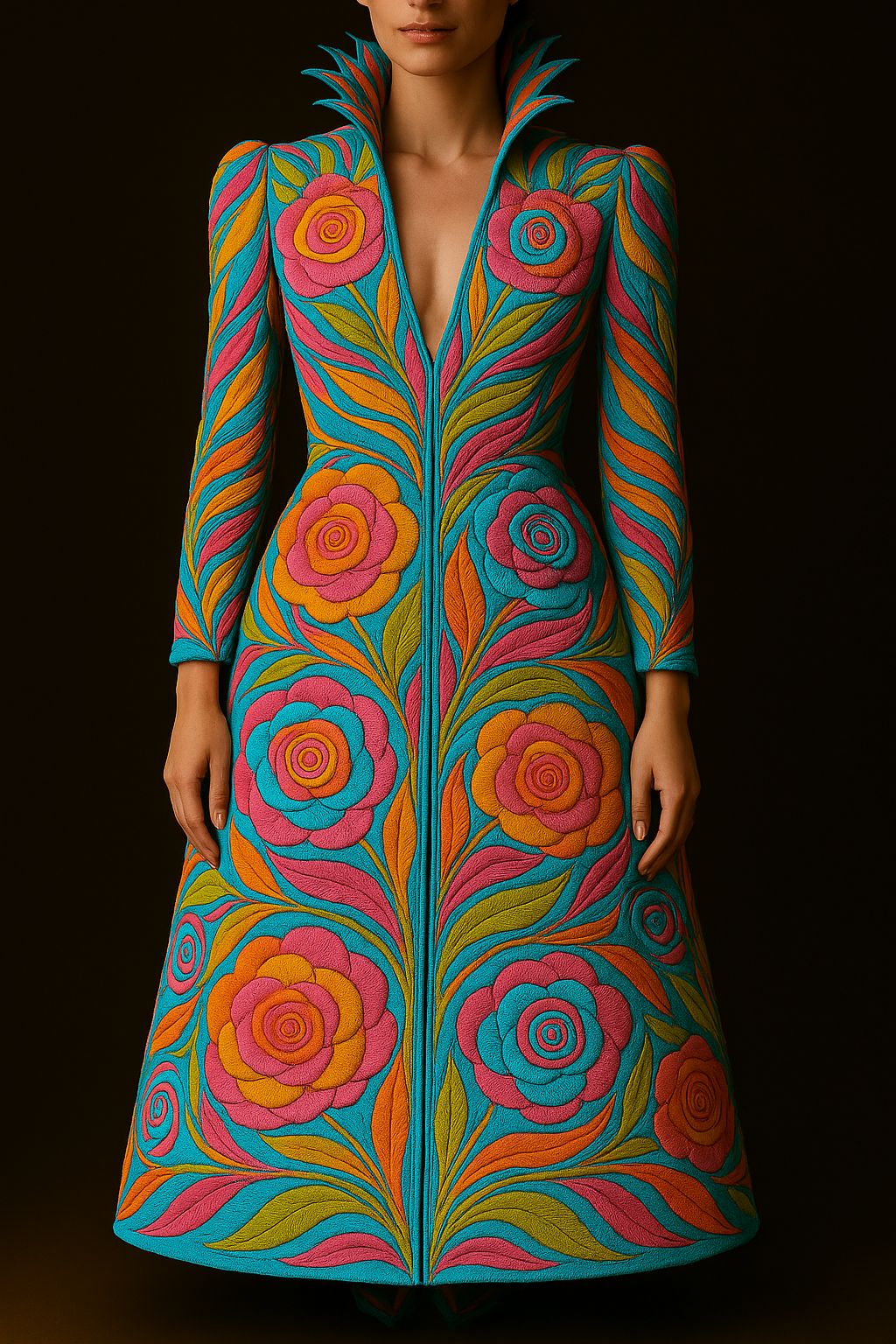 Forever Spring A-Line Dress