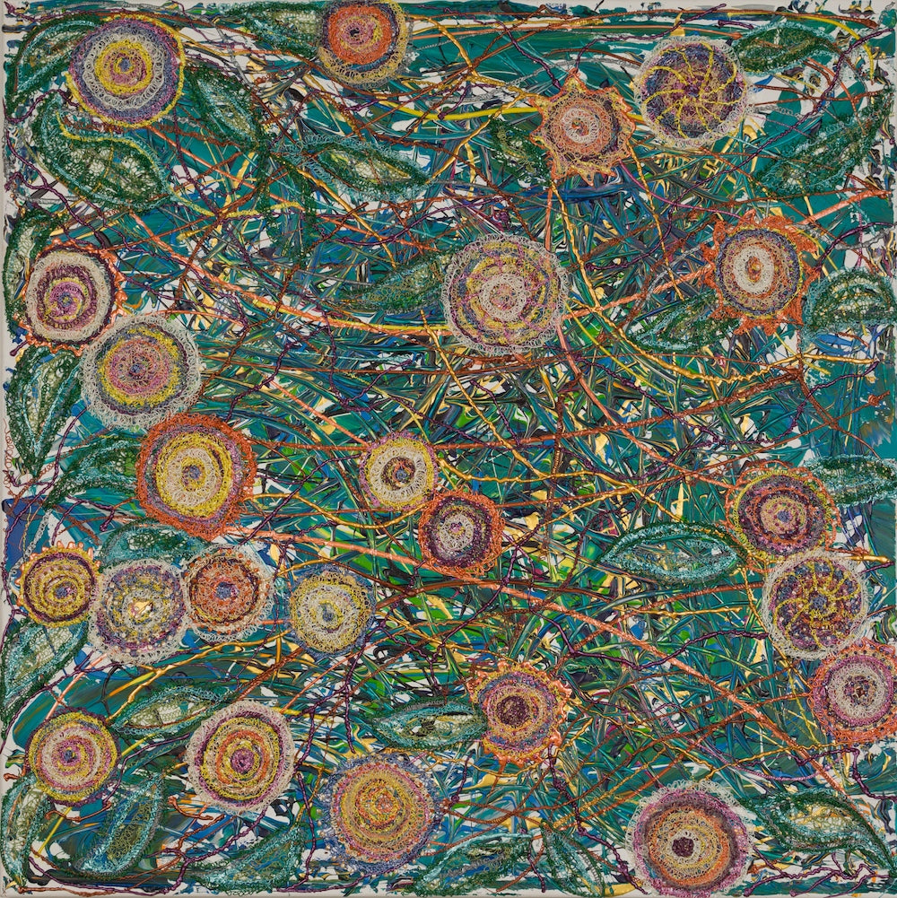 'Forever Spring' Acrylic on Canvas 120x120